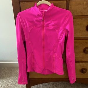 Lululemon hot pink zip up